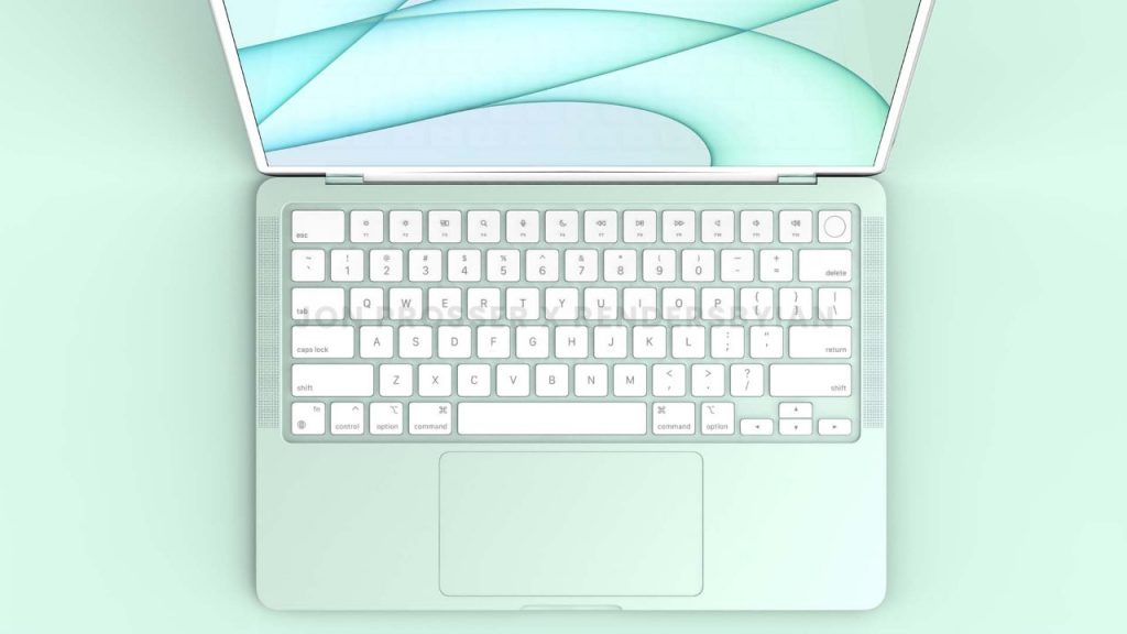 MacBook Air 2022 renders